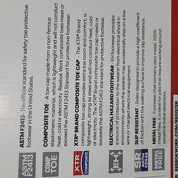 Reebok Harmon WORK Sneaker with Composite Toe - Picture 10 of 12